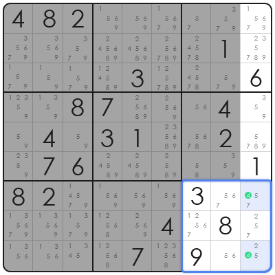 what is the 45 rule in sudoku